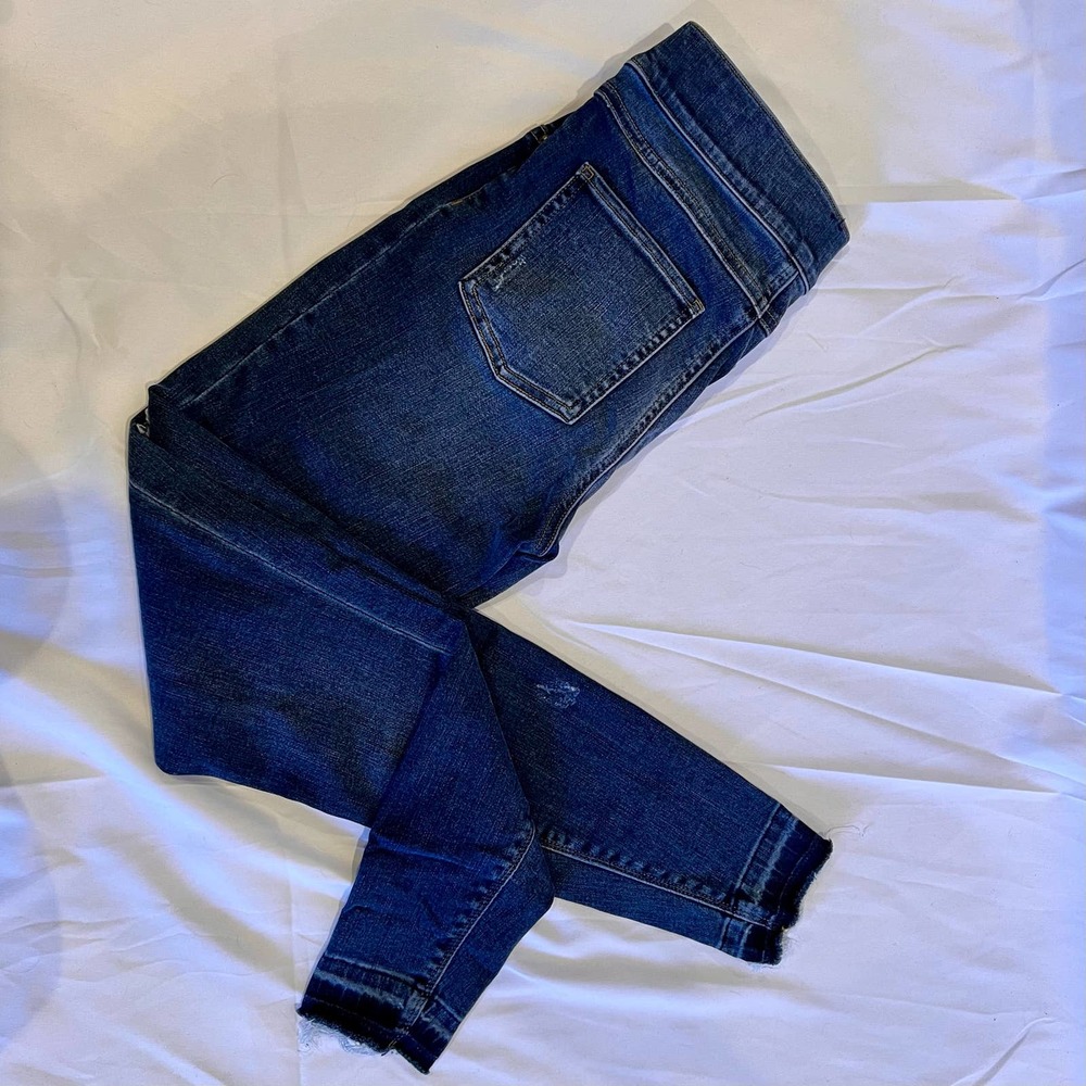 Spanx Distressed Skinny Jeans